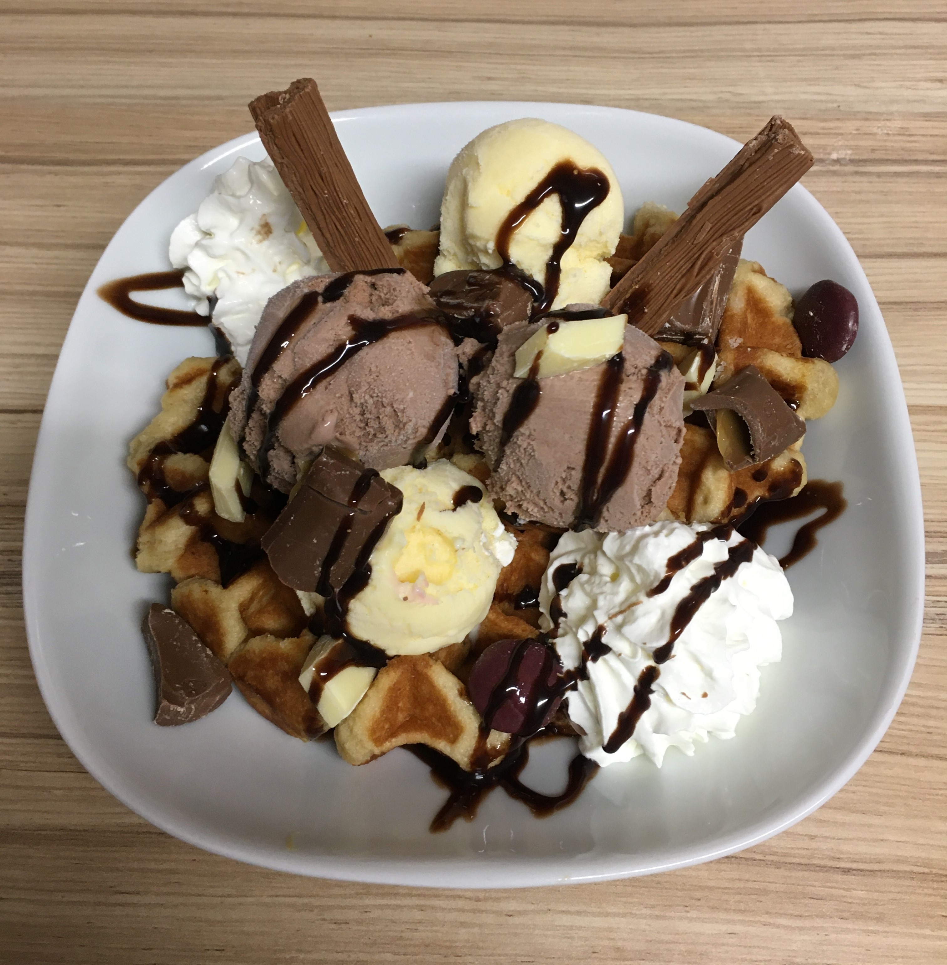 Chocolate Waffle